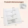 KOMFOTTEU Kinder Bücherregal, Montessori Kinderregal aus Produktbild-Vorschau 6