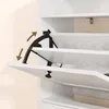 BEALIFE Úzká skříň na boty 100x24x108 cm se 4 dvířky | Náhled obrázku produktu 8