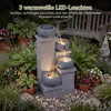 KOMFOTTEU 4-stufiger Gartenbrunnen, Springbrunnen Produktbild-Vorschau 4