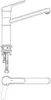IDEAL STANDARD BC136AA Rubinetto da cucina Ceraflex, ND, Anteprima dell’immagine prodotto 3