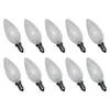 10 x Leuci Glühbirne Kerze 40W E14 MATT Glühlampe 40 Watt Produktbild-Vorschau 2