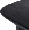 Ovaler Esstisch - Schwarz - 240 cm - Mangoholz - Esstisch Produktbild-Vorschau 4