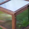 Outsunny Vyvýšený dřevěný studený rám Herb Bed pro zahradní Náhled obrázku produktu 8