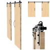 Schiebetürsystem Set 3m Wandmontiertes, Schiebetürbeschlag, Produktbild-Vorschau 6