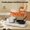 Wiltec Double plaque chauffante 2000 W, 460 x 240 x 55 mm, Voir les images du produit 4