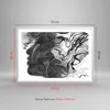 Gerahmtes Poster - Weißer Rahmen - Frau Linie Kunst. - Produktbild-Vorschau 5