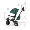 Kinderkraft SPINSTEP 2 PLUS – Triciclo 6 in 1 con sedile Anteprima dell’immagine prodotto 9