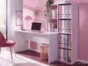 FineBuy Schreibtisch mit Regal Weiß 170x59x143,5 cm Produktbild-Vorschau 9