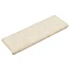 vidaXL Stufenmatten 15 Stk. 65x21x4 cm Weiß Rechteckiger Produktbild-Vorschau 1