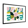 Poster met lijst - Aardbeien - Patronen - Roze - Fotolijst Productafbeelding-voorbeeld 1