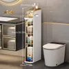 Armoire de rangement pour salle de bains à 4 étagères de 98 Voir les images du produit 1