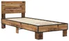 vidaXL Bedframe met hoofdeinde, gerecycled hout, 80 x 200 Productafbeelding-voorbeeld 3