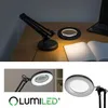 LUMILED LED 8W Lampada da scrivania nera Lampada Anteprima dell’immagine prodotto 2