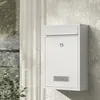 Wiltec Boîte aux lettres murale verrouillable V11 blanche Voir les images du produit 2