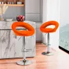 Tabouret de bar de cuisine haut pivotant avec repose-pieds Voir les images du produit 7