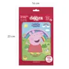 Essbares Papier 20cm Peppa Pig 14,8x21 cm Produktbild-Vorschau 2