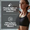 Marine Collagen Kapseln, 1700mg Meereskollagen pro Tag mit Produktbild-Vorschau 2