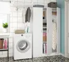 Mehrzweckschrank >Multipurpose< in Weiß - 109x180x37 Produktbild-Vorschau 3