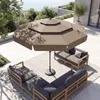 COSTWAY Parasol ogrodowy φ300cm, 3-stopniowy parasol Podgląd zdjęcia produktu 2