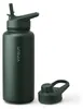 Trinkflasche Edelstahl 1L Thermoflasche Sport Gym Flasche Produktbild-Vorschau 1
