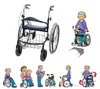 Wheellator, sedia a rotelle e deambulatore 2 in 1, sedia a Anteprima dell’immagine prodotto 4