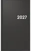 2027 BRUNNEN Taschenkalender9x15cm 2S/1W schwarz Produktbild-Vorschau 2