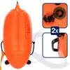 Aquaget® Sicherheits-Schwimmboje 2in1 aufblasbar mit Produktbild-Vorschau 12