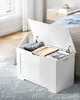 Contenitore e panca LEHAC con coperchio, bianco Anteprima dell’immagine prodotto 3