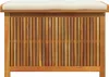 vidaXL Outdoor-Kissenbox 90x50x60,5 cm Massivholz Akazie Produktbild-Vorschau 5