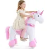 PonyCycle Jazdecký kôň jednorožec pre deti od 3 do 4 rokov Náhľad obrázku produktu 1