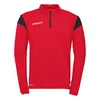 uhlsport 1/4 ZIP TOP Squad 27 Unisex 1002258_01 rot/schwarz Produktbild-Vorschau 2