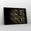 Bilder auf glas - Mikrofon Retro Singen - 120x80cm - Produktbild-Vorschau 4