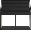 vidaXL Étagère pour enfants Noir 72,5 x 29,5 x 69 cm Voir les images du produit 6