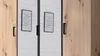 Kleiderschrank Drehtürenschrank Artisan Eiche - anthrazit Produktbild-Vorschau 5