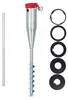 Relaxdays Bodenhülse Sonnenschirm, Drehhülse, Adapter 25 - Produktbild-Vorschau 1