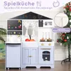 Merax Kinderküche Spielküche aus Holz und Kunststoff, Große Produktbild-Vorschau 4