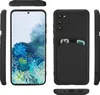 Multiple views of a black phone case with a card slot. Produktbild-Vorschau