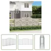 The Living Store Gabione mit Hochbogen 300x50x120/140 cm Produktbild-Vorschau 6