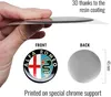 Samolepka Alfa Romeo 3D, oficiálne staré logo, priemer 45 Náhľad obrázku produktu 3
