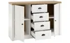 Landhaus Sideboard Wohnzimmer Kommode Provence 130cm pinie Produktbild-Vorschau 4