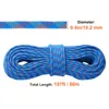 Dynamiczna lina wspinaczkowa VEVOR 10,2 mm, 60 m (197 stóp) Podgląd zdjęcia produktu 8