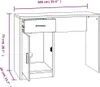 vidaXL Schreibtisch mit Stauraum Grau Sonoma 100x40x73 cm Produktbild-Vorschau 7