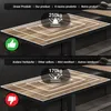 BRASIL | Gastro Tischplatte | B:T 110 x 60 cm | Sheesham | Produktbild-Vorschau 5