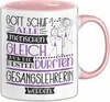 Gesangslehrerin Geschenk Becher Tasse Gott Schuf Alle Produktbild-Vorschau 1