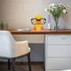 (Duck) Roztomilý kreativní držák na brýle, 1 kus dřevěného Náhled obrázku produktu 5