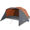vidaXL Campingzelt mit Vorzelt 4 Personen Orange Produktbild-Vorschau 1