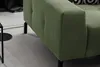 KAWOLA Sofa OHIO Ecksofa Feincord olivgrün mit motorischem Produktbild-Vorschau 3
