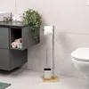 set per wc freestanding bremermann 2in1, scopino, Anteprima dell’immagine prodotto 2