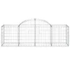 vidaXL Gabionen mit Hochbogen 25 Stk. 200x50x60/80 cm Produktbild-Vorschau 5