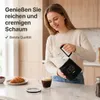 Olvy Elektrischer Milchaufschäumer aus Glas 4-in-1, 500 W, Produktbild-Vorschau 2